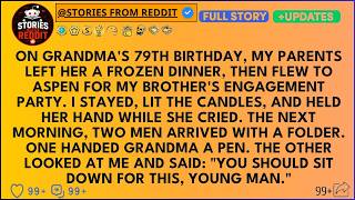 On Grandma’s 79th My Parents Left A Frozen Meal And Ran — I Made Them Regret It