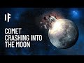 What If Halley's Comet Crashed Into the Moon?