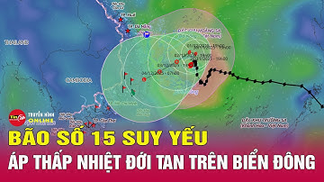 Tin tức 24h mới nhất sáng 30/11: Bão số 15 Koto giảm cấp, áp thấp nhiệt đới suy yếu trên Biển Đông
