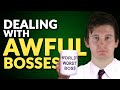 How To Deal With Awful Bosses At Awful Jobs (the Smallwood Way)