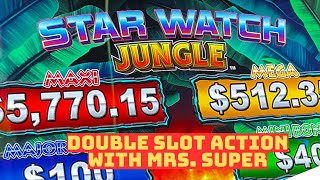 We tried something new, and had a lot of fun! | Star Watch Jungle Slot Machine Double Screen