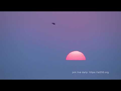 DIY 250 Super Slow Ten Minute Sunrise With Crystalophone 432Hz Music