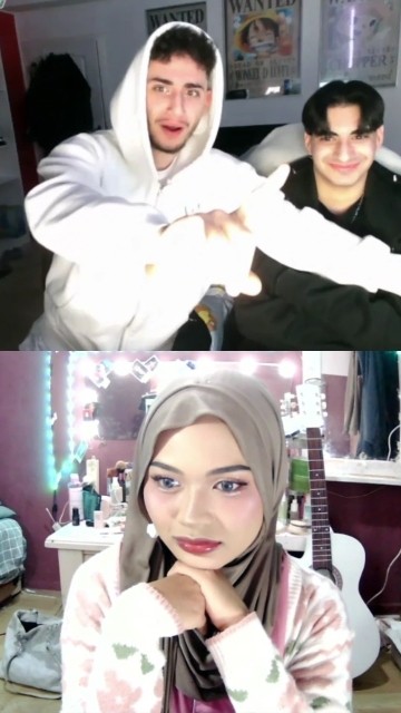He was 😲😳 #funny #hijab #ometv #shorts #simeytv