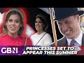 Princesses beatrice and eugenie to attend royal events this summer despite shunning official roles