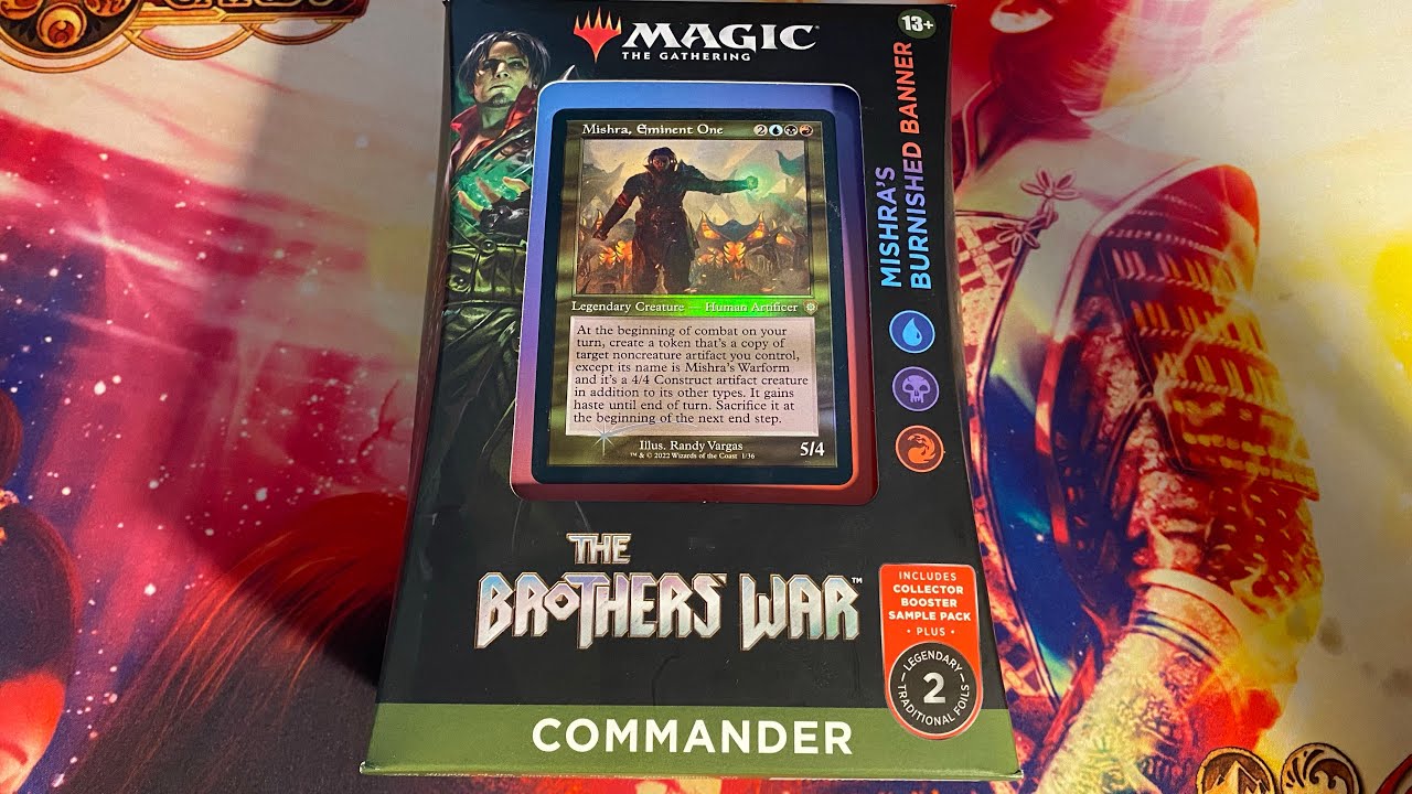 Deck de Commander - A Guerra dos Irmãos - Mishra's Burnished Banner (UBR)