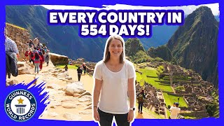 Fastest time to visit every country in the world! - Guinness World Records