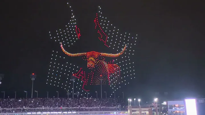 Texas vs Texas A&M: 4th Quarter Drone Show - Austin, TX 11/28/2025