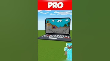 Minecraft: NOOB vs PRO vs HACKER: NEW APPLE MacBook in Minecraft! Laptop / Animation