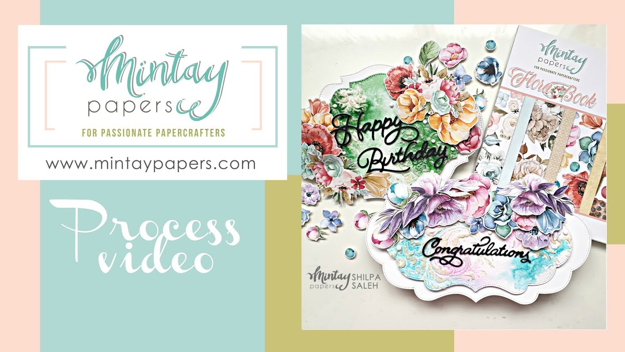#35 | Spring cards with Flora Book | Shilpa Saleh