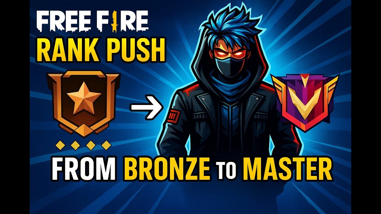 🔥 Rank Push From Bronze to Master – Free Fire Live Stream!! 💯🔥 - YouTube