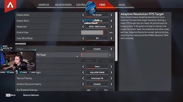 Shroud Apex Legends Settings 2019 Sensitivity Video  Keybinds