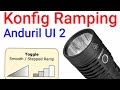 cara seting Ramp config Anduril 2 | pengaturan terang Ramp config