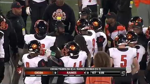 2018 - Cocoa Tigers vs. Raines Vikings