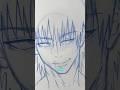 Drawing Toji Zenin from Jujutsu Kaisen | Anime Sketch