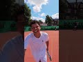 Returning A FULL SPEED Ben Shelton Serve