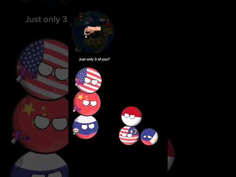 Usa betrayed Philippines but this happened.... #countryballs #shorts #Philippines
