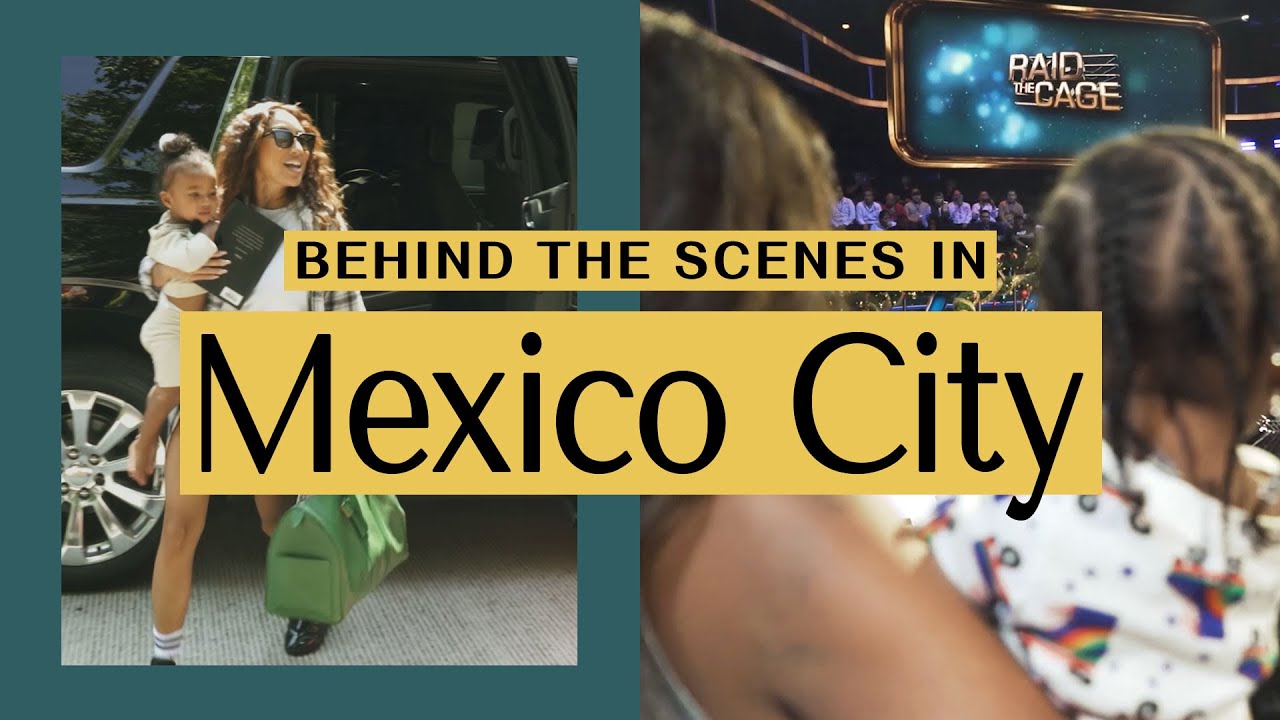 Taking You on Set of My New CBS Show, Raid the Cage!!