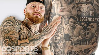 Las Vegas Raider Maxx Crosby Shows Off His Tattoos | GQ Sports