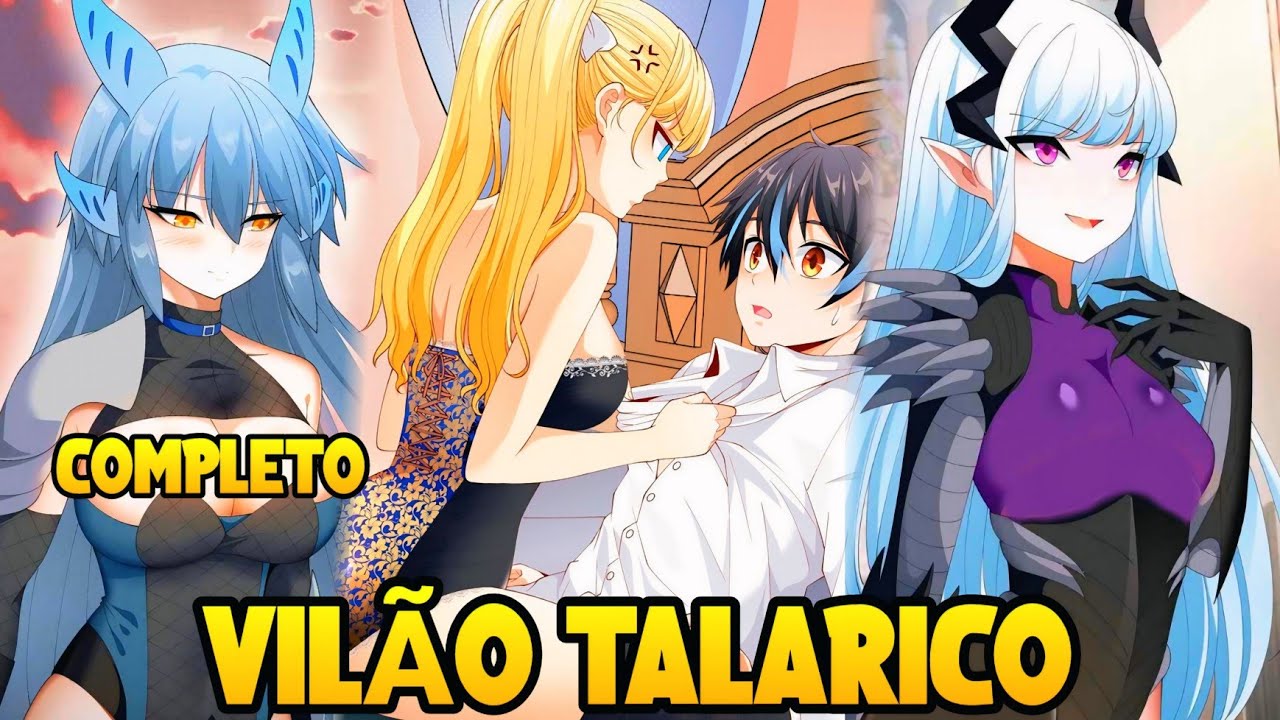 Completo - ELE Reencarnou como VILÃO e CONQUISTOU as HEROÍNAS no lugar do HERÓI | Resumo Manhwa