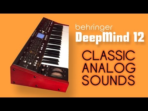 BEHRINGER DEEPMIND12 PATCHES | SOUND SET "CLASSIC ANALOG" by AnalogAudio1 | HD DEMO | New Patches
