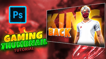 How to Design a Pro Gaming Thumbnail in Photoshop – Step-by-Step Guide!