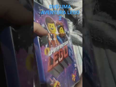UNBOXING UMA AVENTURA LEGO 2 (2019) DVD #dvd #lego #legomovie2
