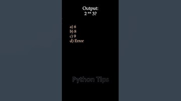 Python Q&A-serie (Q22) | Python Interview Prep #shorts