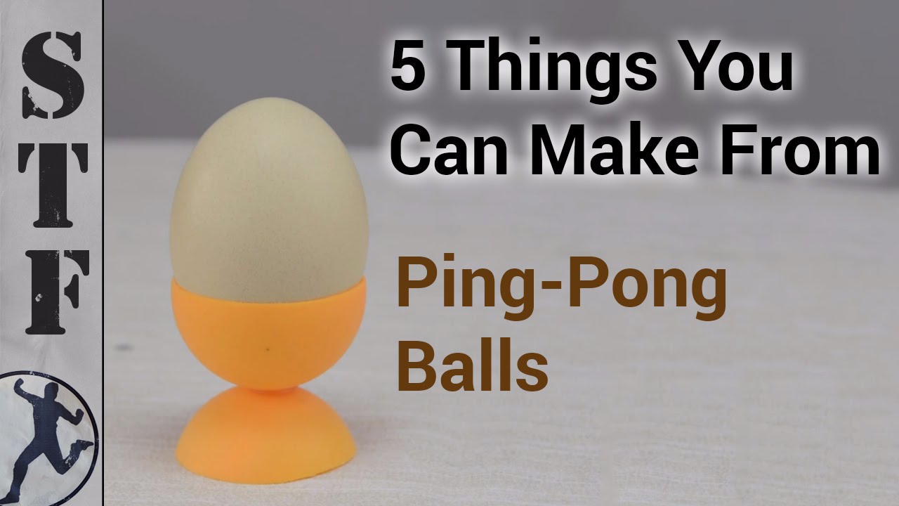 5 Things You Can Make From Ping Pong Balls 