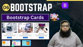🚀 Bootstrap Cards Tutorial | Bootstrap Tutorial for Beginners | Class 06 🎨