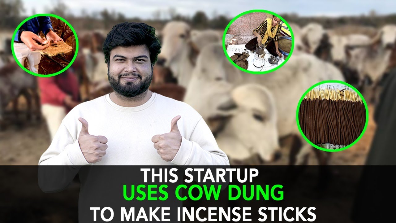 Startup Uses Cow Dung To Make Incense Sticks | Anuj Ramatri - An EcoFreak