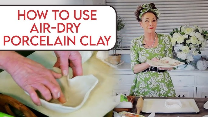 Porcelain Paper Clay Air Dry Clay Review 