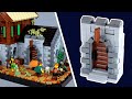 Lego castle tutorial  how to make a medieval stone archway