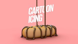 Cinema 4D R20 tutorial - Animated cartoon icing