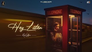 HEY LISTEN (Visualizer) Kash Ladhar | Jot Ladhar || 2024 Resimi