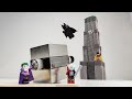 Batman's tower VS Joker's magnetic cannon | Magnetic Games