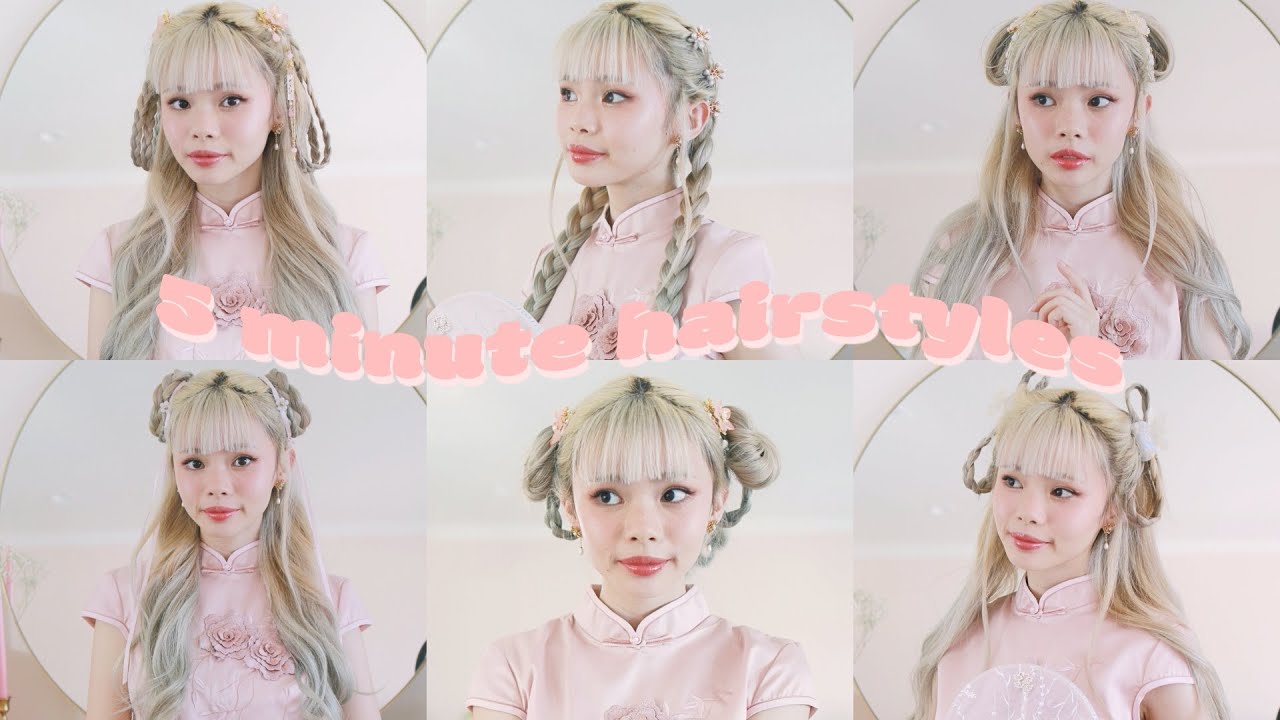 15 Easy Hairstyles Perfect For Chinese New Year Visiting