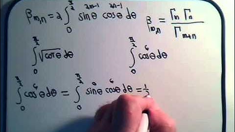 Beta Integral Solution Examples 5 & 6