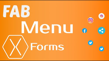 Semi Circle Fab Menu or Quick Menu in Xamarin Forms with animation - Xamarin Life