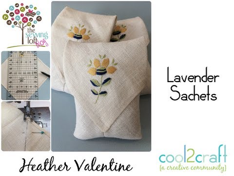 Step-by-step sewing tutorial: How to make lavender bags & juggling