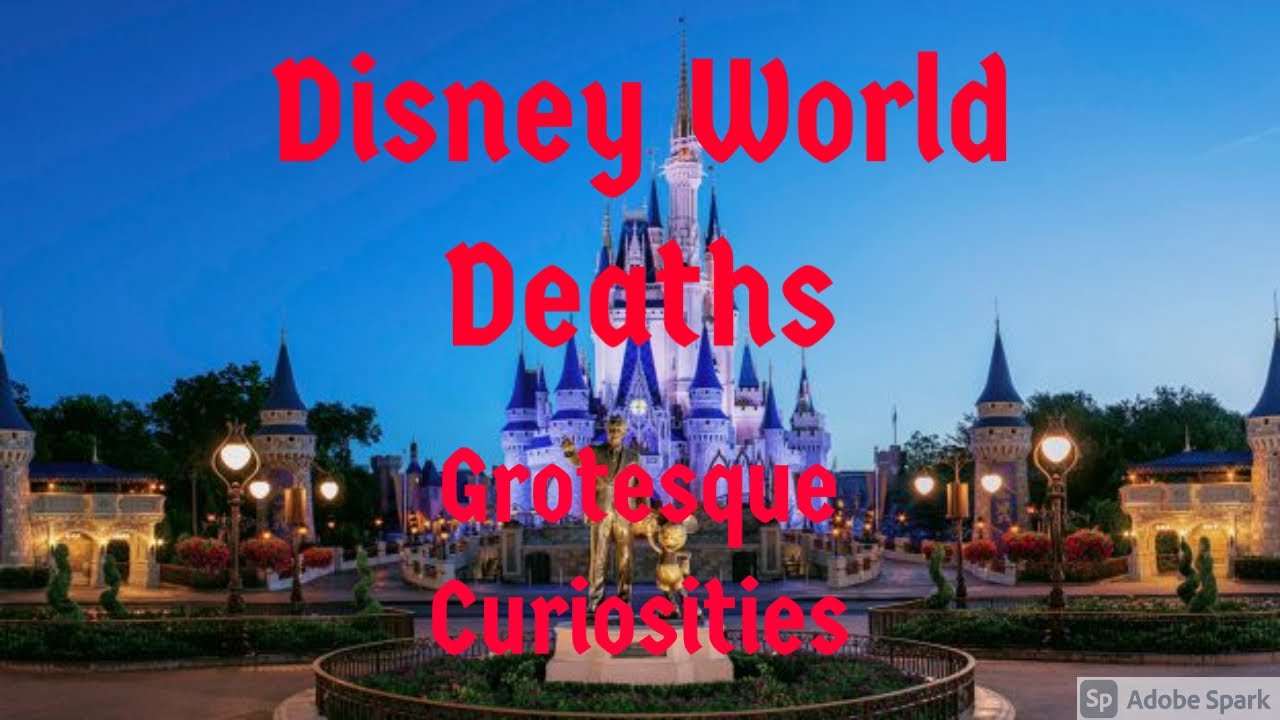 Disney World Deaths Grotesque Curiosities YouTube