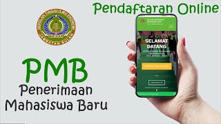TUTORIAL | PMB (Penerimaan Mahasiswa Baru) Online,  STIE Jambatan Bulan
