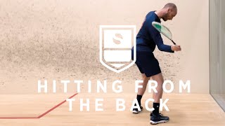 Squash Tips&Tricks: Moving and hitting from the back corners