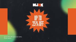 The Klikk January Sale