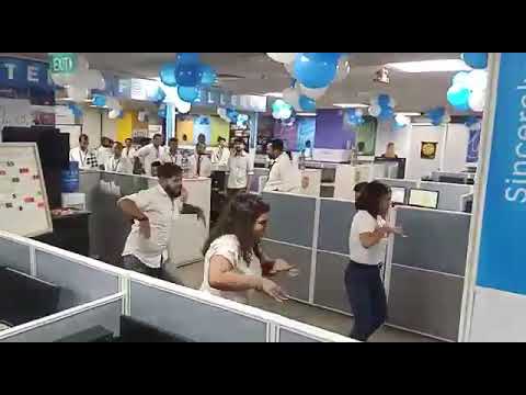 My first Flashmob at office CNX | Concentrix |2019