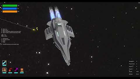 Devlog #21 Orbital Bombardment - modeling a spaceship in Blender and importing it into Unity