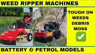 Westermann Block Paving Weed Ripper Machines - Petrol/Battery Models