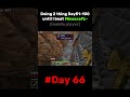 Day 66/100 of my challenge in MCPE 😰☠️ #minecraft #shorts #challenge