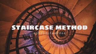 ♡ staircase method subliminal - shift to your desired reality || aphroditesrose ♡