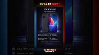 TCL K70 SE 📱 Budget Phone 2026 🔥 90Hz Display Android 16! TCL K70 SE 📱 Budget Phone 2026 🔥 90Hz Display Android 16!