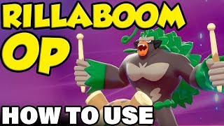 RILLABOOM OP! How To Use Rillaboom In Pokemon Sword and Shield - Rillaboom Moveset Guide